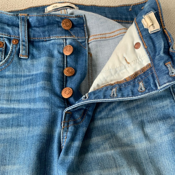 Madewell distressed blue jeans - CALI-Demi boot - Picture 3 of 7